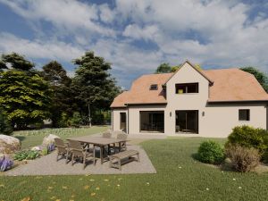 Maison traditionnelle en tuile - 108m²