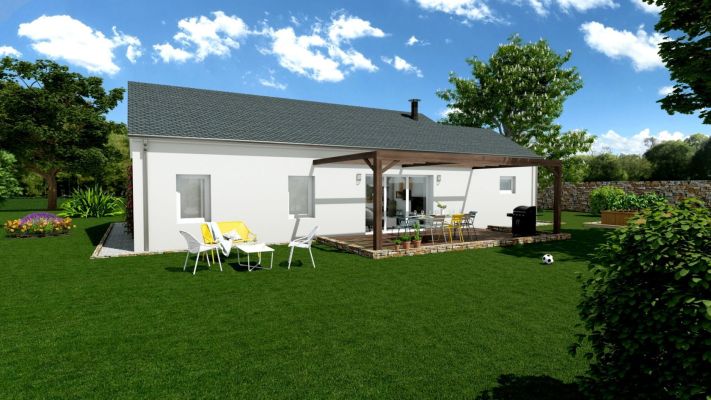 Vente terrain + maison RIGNAC Aveyron