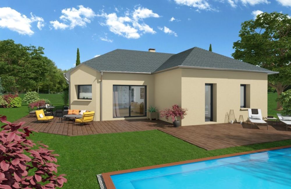 Vente terrain + maison TAURIAC-DE-NAUCELLE Aveyron