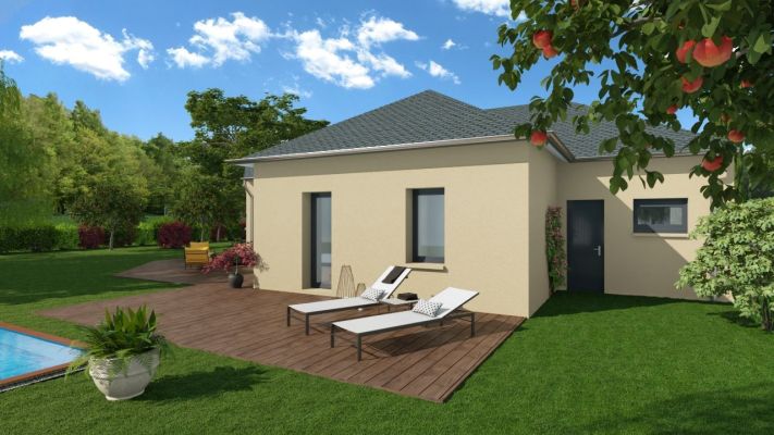 Vente terrain + maison TAURIAC-DE-NAUCELLE Aveyron