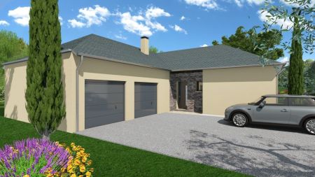 Vente terrain + maison SAINT-LAURENT-DE-LEVEZOU Aveyron