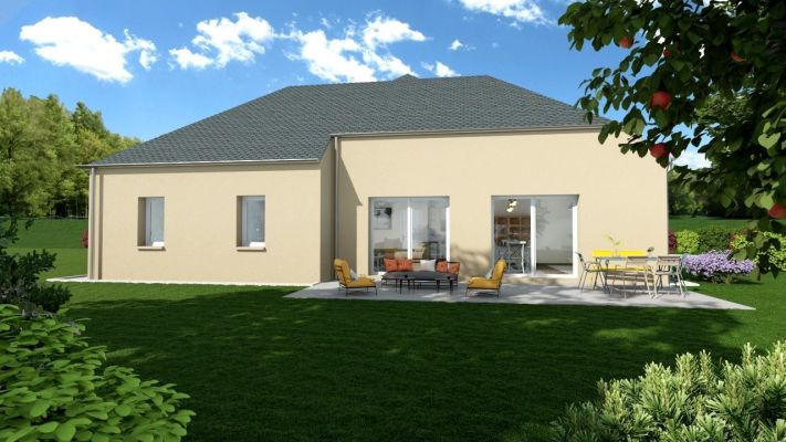 Vente terrain + maison MARTIEL Aveyron