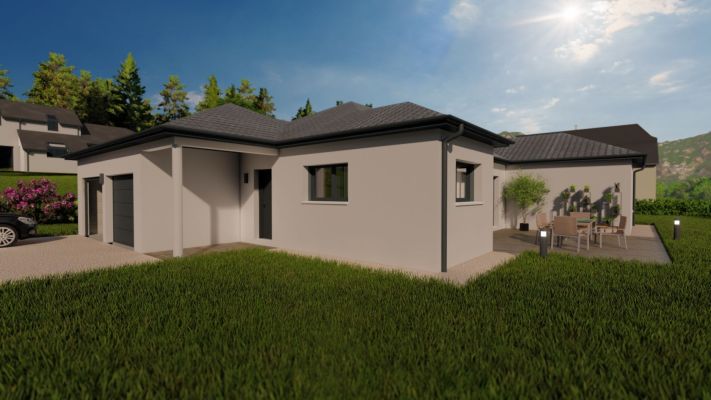 Vente terrain + maison TAURIAC-DE-NAUCELLE Aveyron