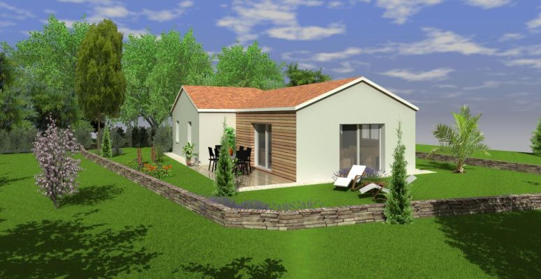 Vente terrain + maison BOZOULS Aveyron